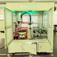 SR電池自動拔插膠釘機